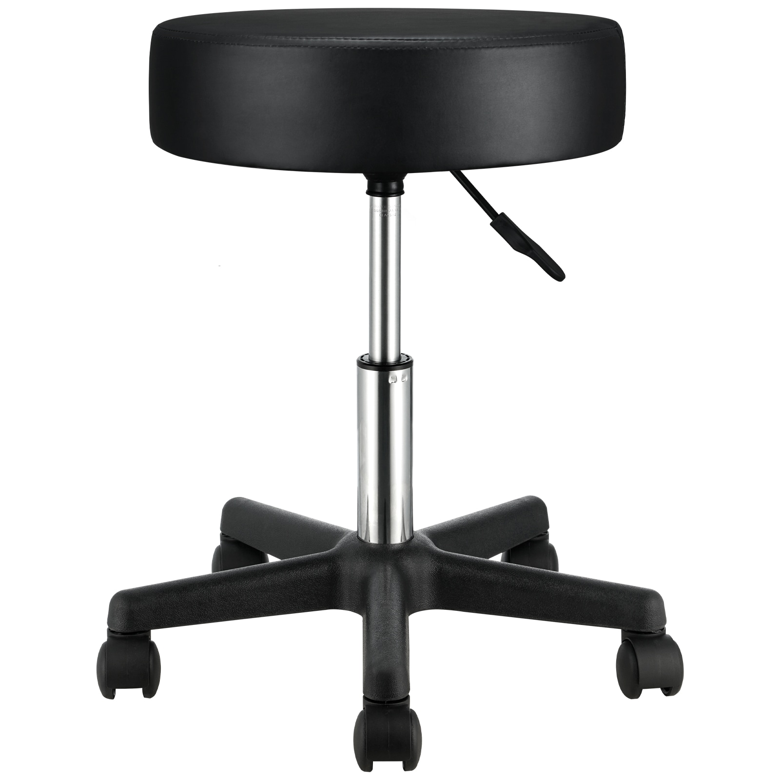 Rolling Stool With Wheels And Adjustable Height For Office And Salon_voghion.com